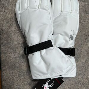 Spyder White Gloves